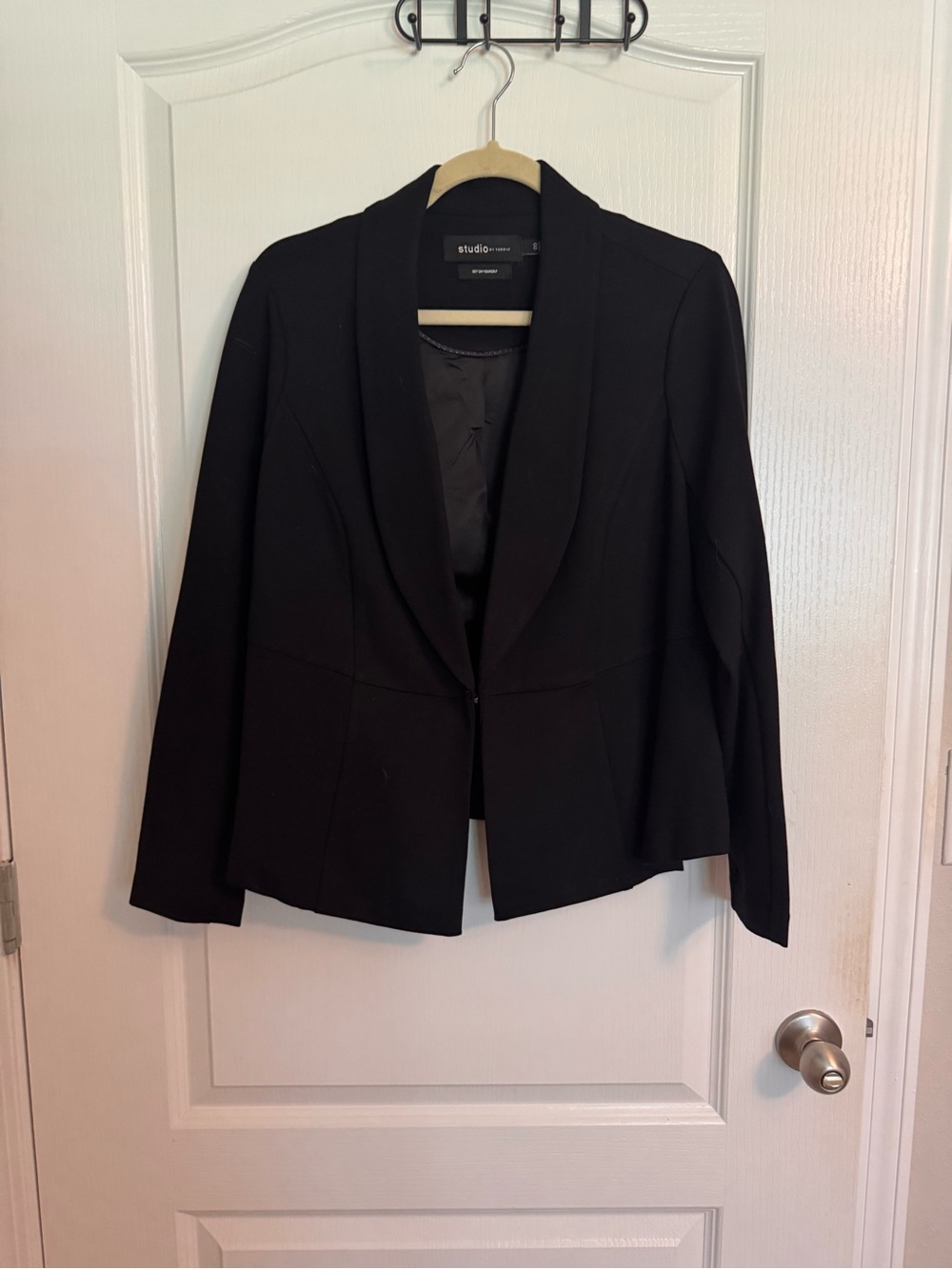 torrid Black Shawl Collar Blazer